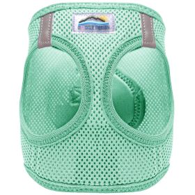 American River Solid Ultra Choke Free Dog Harness (Color: Teal, size: 2X-Large)