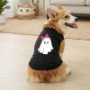 Cute Ghost with Bow Dog Shirt
