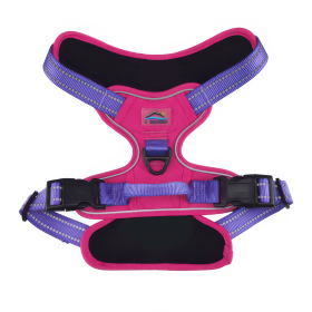 Venture Paw Pull Control Dog Harness (Color: Sugar Rush Pink, size: X-Large)