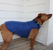 Reversible Fleece Lined Puffer Dog Coat